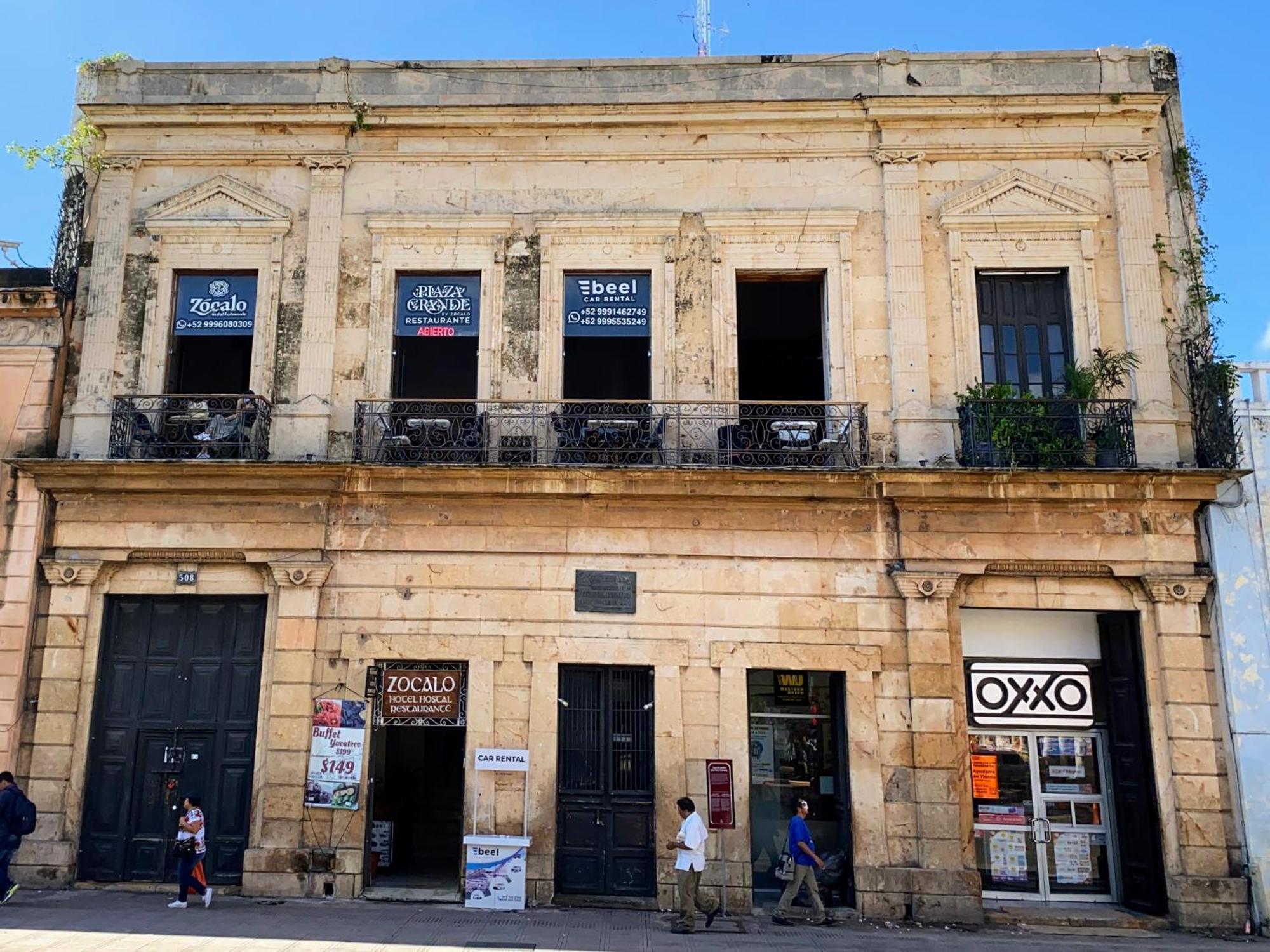 فندق Hostal Zocalo ميريدا المظهر الخارجي الصورة